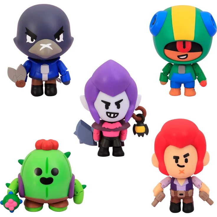 Brawl Stars Action-Figur, 5er-Pack in Box, 11 cm (64116031)