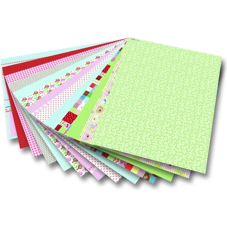 Glorex Motivblock Mittsommerland sortiert 24 x 34 cm, 26 Blatt