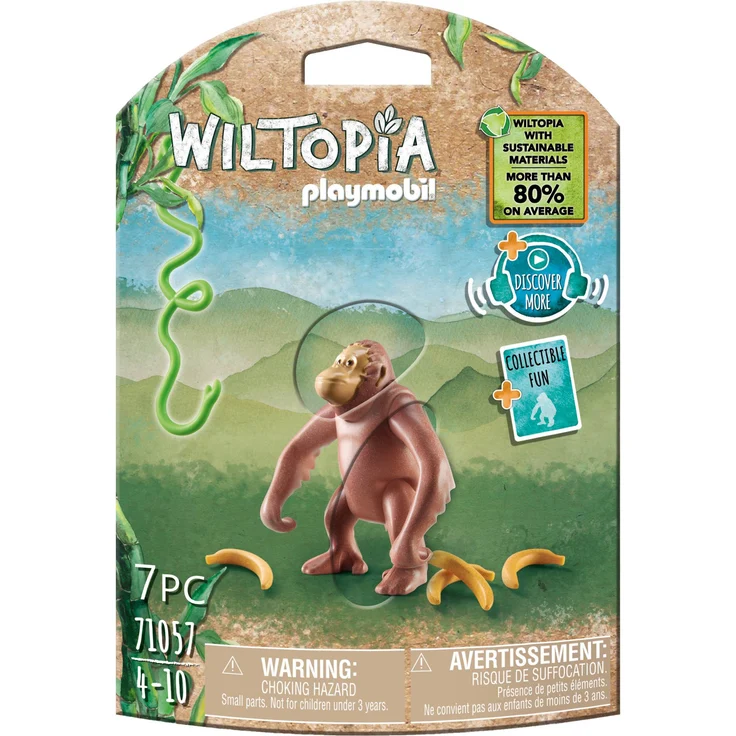 PLAYMOBIL Wiltopia 71057 'Orang Utan', 7 Teile, ab 4 Jahren – Bild 1