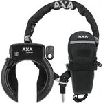 Axa Rahmenschloss Defender mit RL 100 Einsteckkette+ Outdoor Tasche