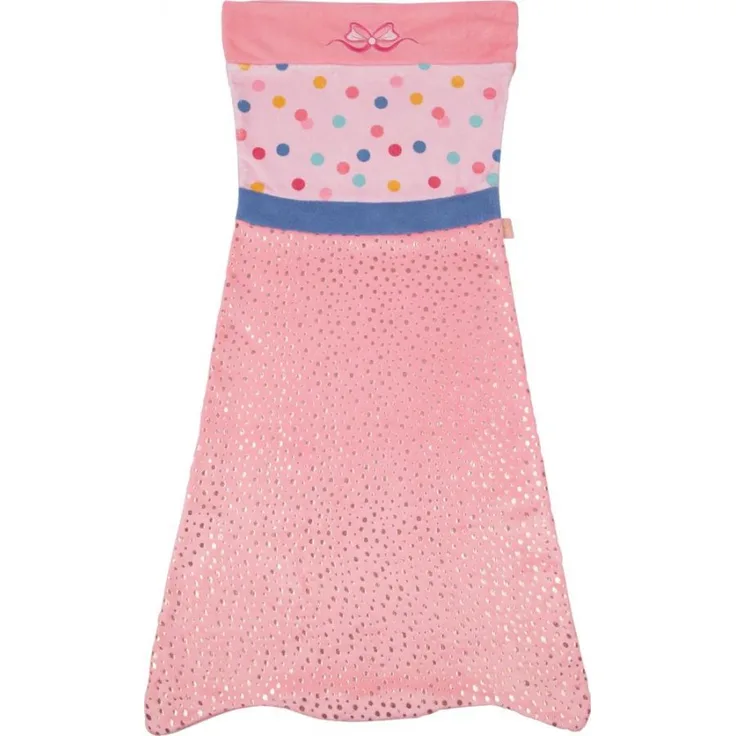 Kuschel-Schlafsack Pr. Lillifee (Glitter&Gold), ca. 50x110 cm