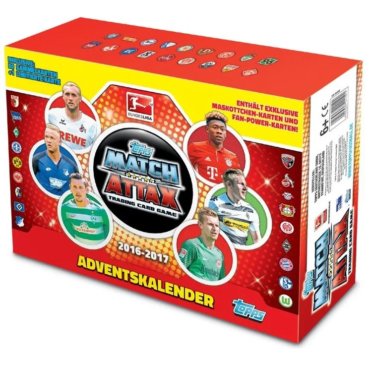 Topps - Bundesliga Match Attax 2016/17 - Adventskalender