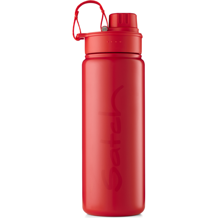 Satch 0,5 Trinkflasche Edelstahl red – Bild 1