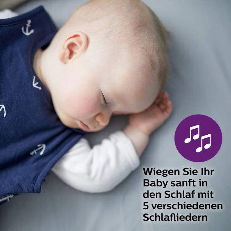 Philips Avent SCD733/26 Babyphone, DECT-Technologie, Eco-Mode, 18 Std. Laufzeit, 330 m Reichweite – Bild 11