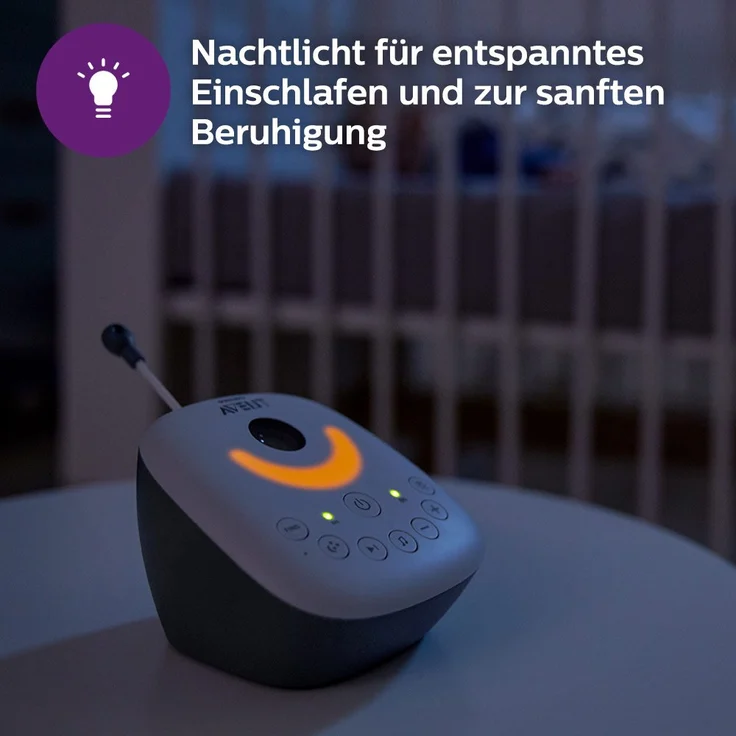 Philips Avent SCD733/26 Babyphone, DECT-Technologie, Eco-Mode, 18 Std. Laufzeit, 330 m Reichweite – Bild 10