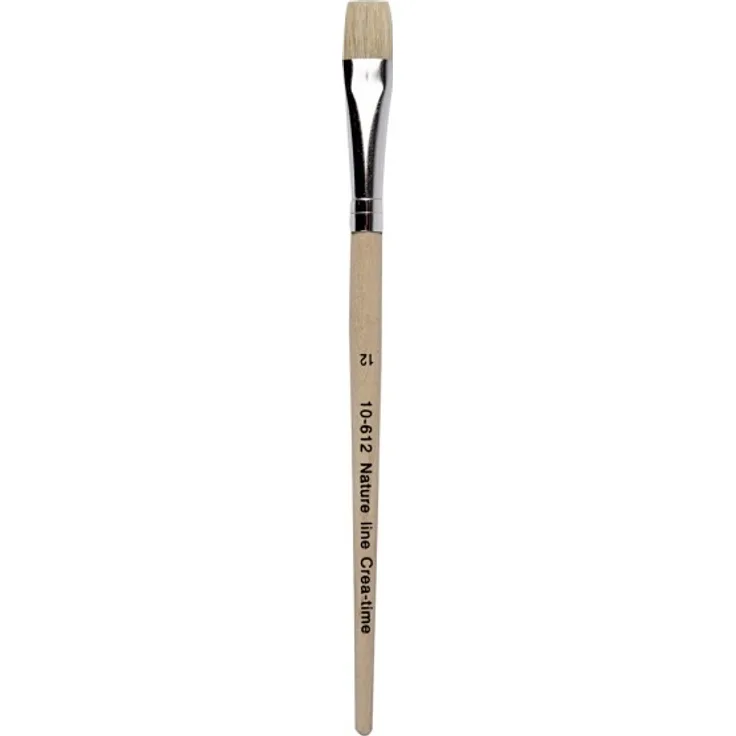 Creativ Company Wooden brushes - Nr. 12 Short handle 12pcs.