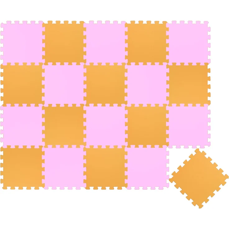 20 Teile Baby Kinder Puzzlematte ab Null - 30x30 Puzzle Spielmatte Krabbelmatte – Bild 1