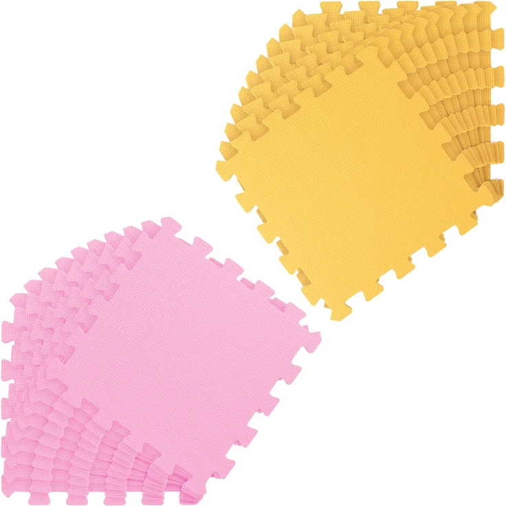 20 Teile Baby Kinder Puzzlematte ab Null - 30x30 Puzzle Spielmatte Krabbelmatte – Bild 4