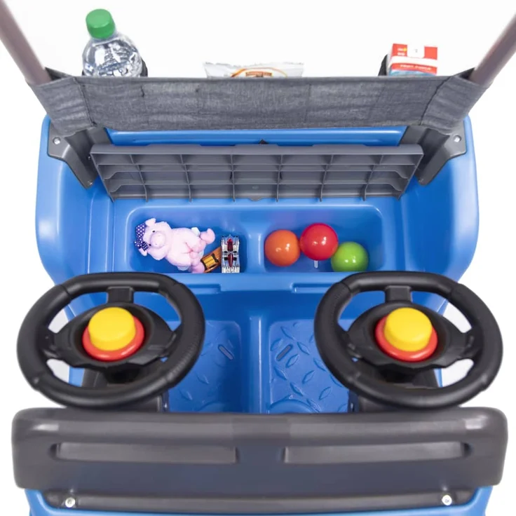 Step2 Rutschauto für 2 Kinder SUV Blau – Bild 3