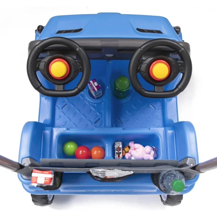 Step2 Rutschauto für 2 Kinder SUV Blau – Bild 4