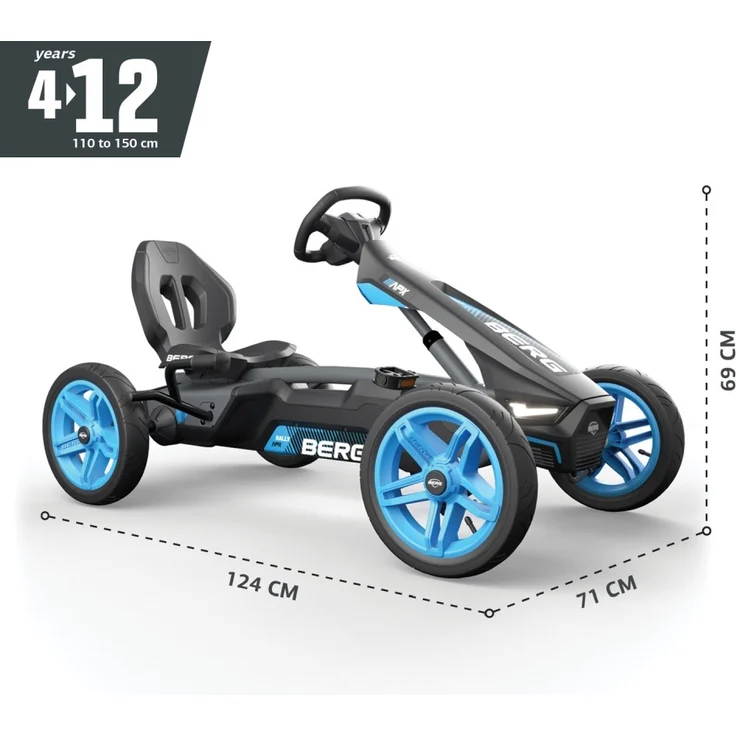 BERG Gokart Rally 2. 0 APX schwarz / blau BFR – Bild 4