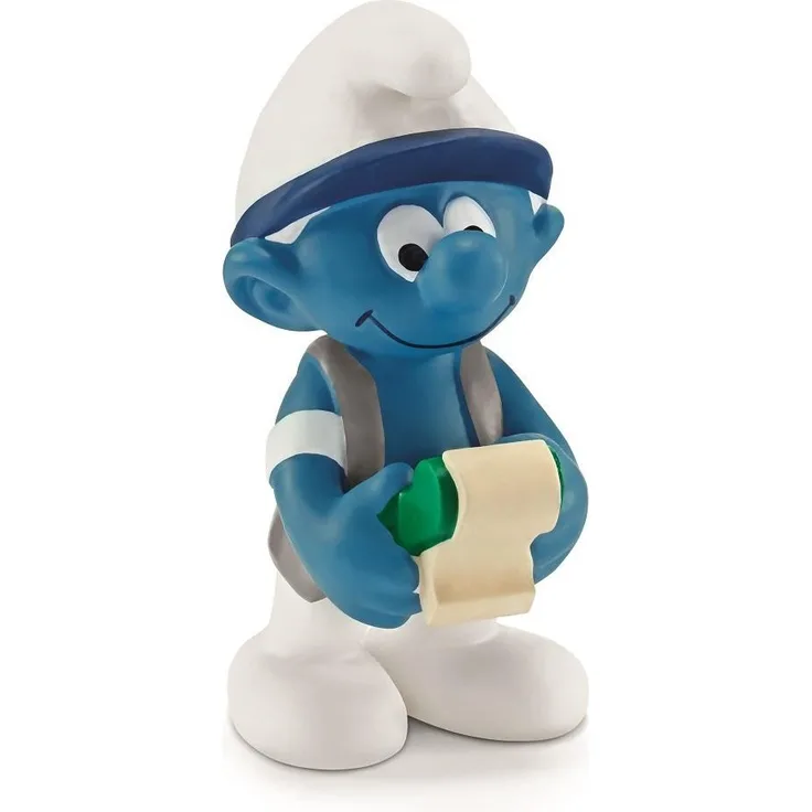 Schleich Figur Buchhalter Schlumpf