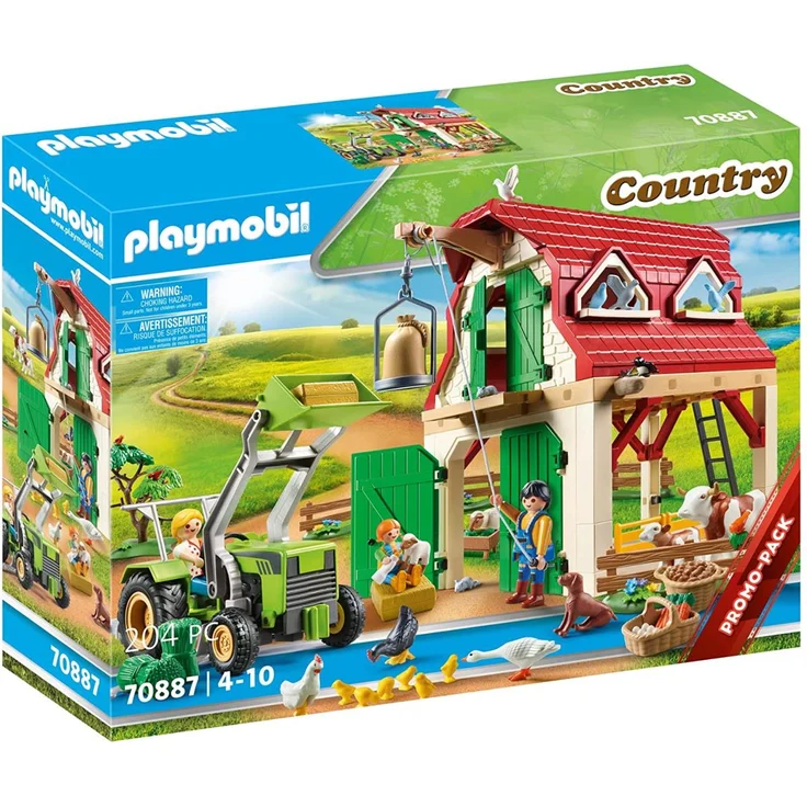 PLAYMOBIL Country 70887 'Bauernhof mit Kleintieraufzucht', 204 Teile, ab 4 Jahren – Bild 1