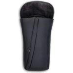 Hauck Universal Fußsack für Buggys und Fahrradanhänger, Warmes Fleece, Einfache Installation mit 5-Punkt-Gurt, Anti-Rutschschutz, Zwei-Wege-Zipper, Maschinenwaschbar, Faltbar, Schwarz, 56711 - Preisvergleich