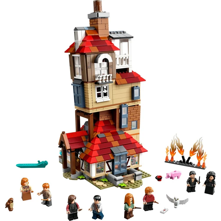 Lego Harry Potter 75980 'Angriff auf den Fuchsbau', 1047 Teile, ab 9 Jahren – Bild 2