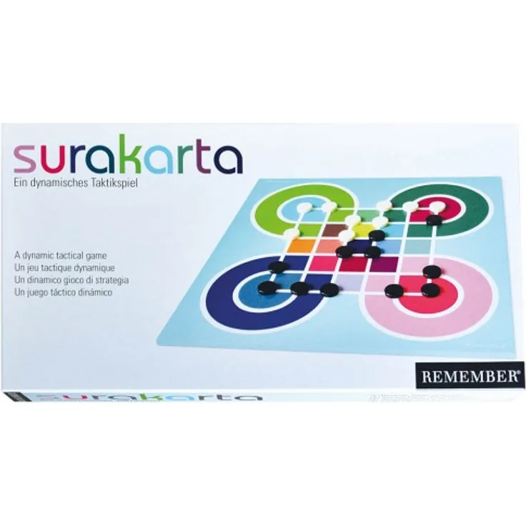 Surakarta-Spiel, 34 x 34 cm, REMEMBER
