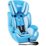 KIDUKU Autokindersitz, Hellblau/Weiß, 9-36 kg (Gruppe 1/2/3) - Preisvergleich