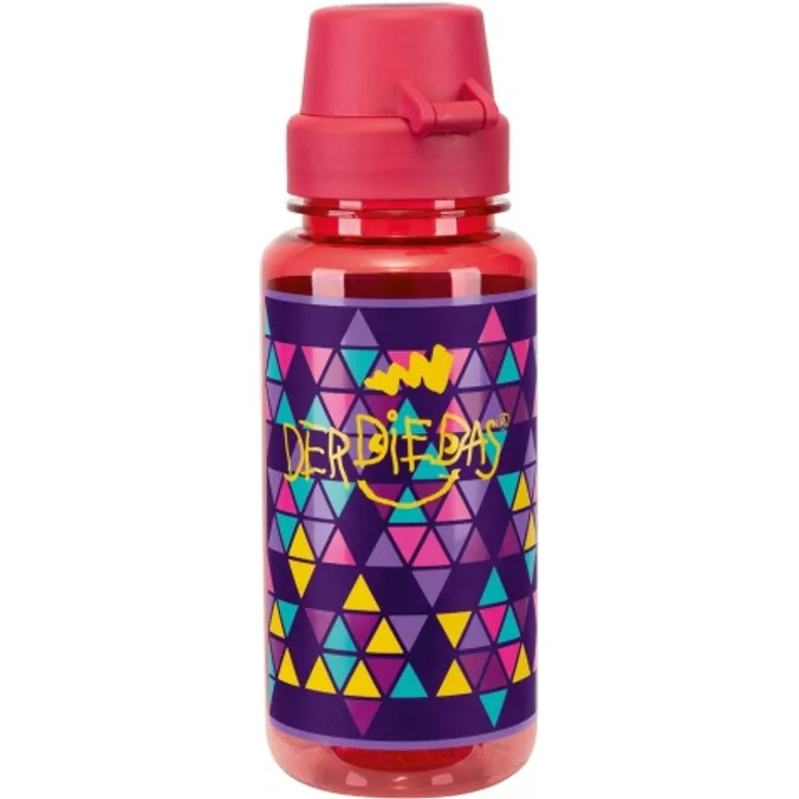 DerDieDas Trinkflasche violett 0. 4 l