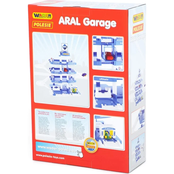 Wader Garage ARAL-2 mit 4 Ebenen und Autos – Bild 8
