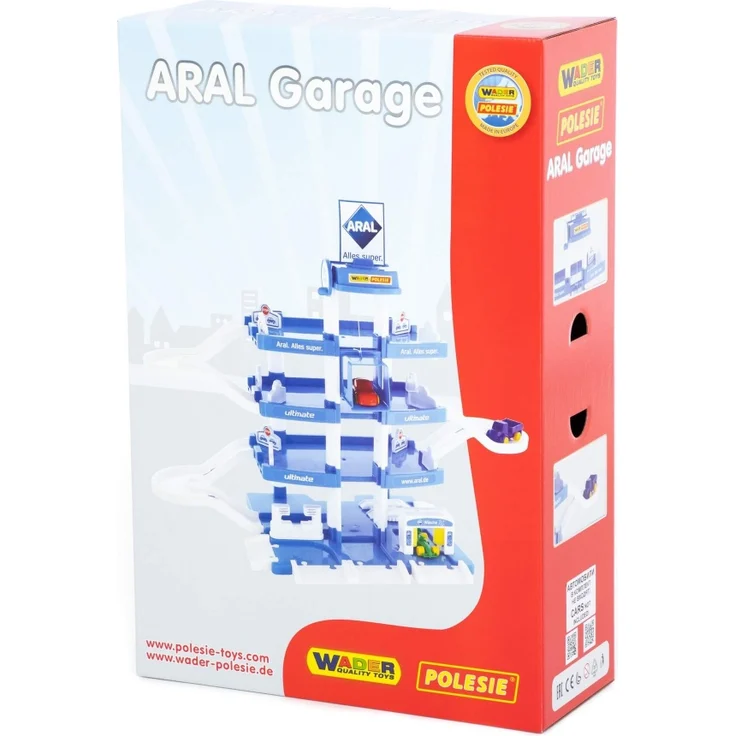 Wader Garage ARAL-2 mit 4 Ebenen und Autos – Bild 7