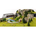 NOCH 60804 Start-Set „Modellbahn-Anlagenbau, Mehrfarbig
