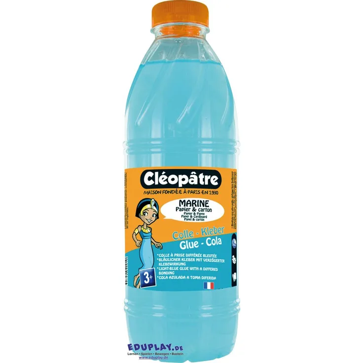 Eduplay Papierkleber blau 1 Liter