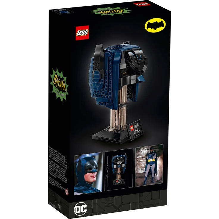 LEGO DC Super Heroes 76238 'Batman Maske aus dem TV-Klassiker', 372 Teile, ab 18 Jahren – Bild 4
