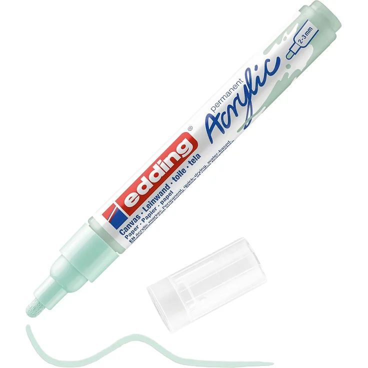 edding 5100 Acrylmarker medium mild mint – Bild 4