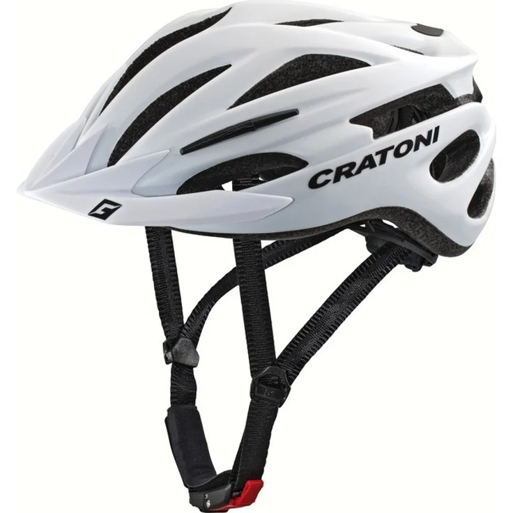 Fahrradhelm Cratoni Pacer (MTB) Gr. L/XL (58-62cm) weiß matt – Bild 3