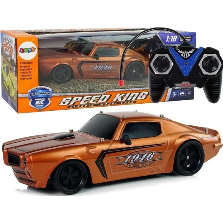 Sports car R/C 1:18 brown Champion
