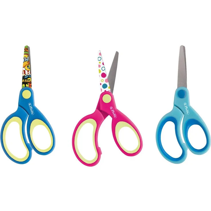 herlitz Design Bastelschere rund