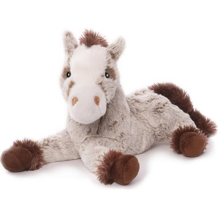 Inware 6373 - Kuscheltier Pferd Harry, liegend, 30 cm, beige/braun
