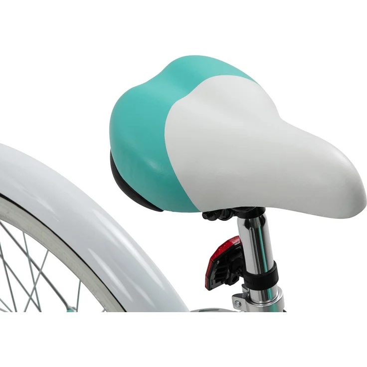 Kinderfahrrad Cruiser 20 Zoll Kinder Fahrrad Rosa Türkis Kinderrad Seitenständer (Türkis) – Bild 17