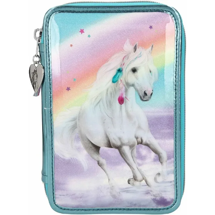 Depesche - Miss Melody - 3-Fach Federtasche Rainbow
