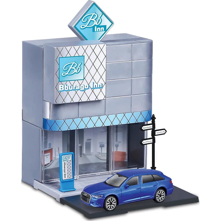 Bburago 18-31503 City Hotel Spielset