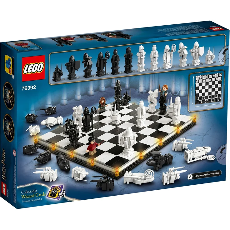 LEGO Harry Potter 76392 'Hogwart Zauberschach', 876 Teile, ab 10 Jahren – Bild 4