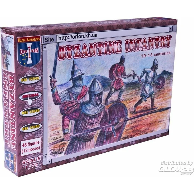 Orion ORI72044 Byzantine infantry X-XIII centuries