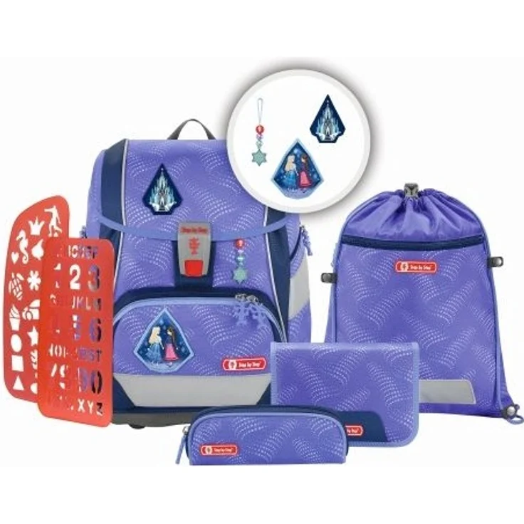 STEP BY STEP Schulranzen Set 2IN1 PLUS 6-teilig "Ice Princess" – Bild 2