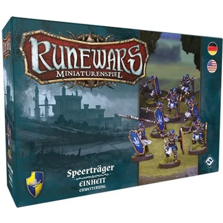 Runewars Miniaturenspiel - Speerträger (Erw. )