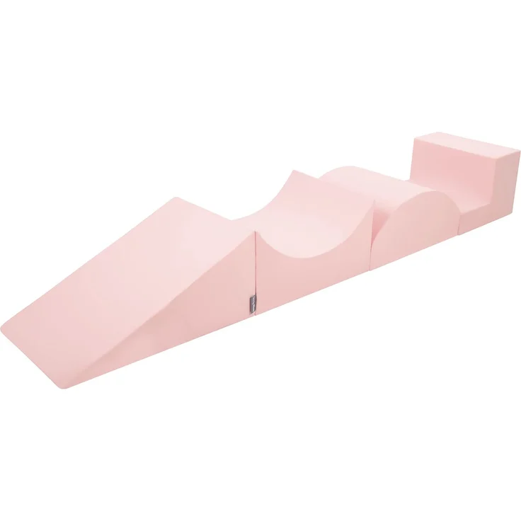 KiddyMoon Spielplatz Aus Schaumstoff Hindernisläufen, Pink