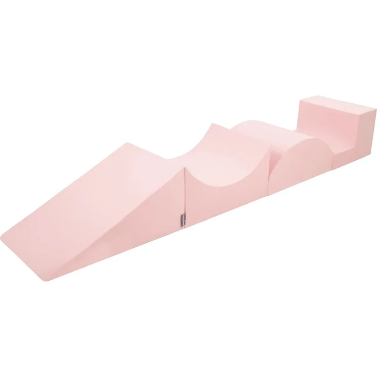 KiddyMoon Spielplatz Aus Schaumstoff Hindernisläufen, Pink