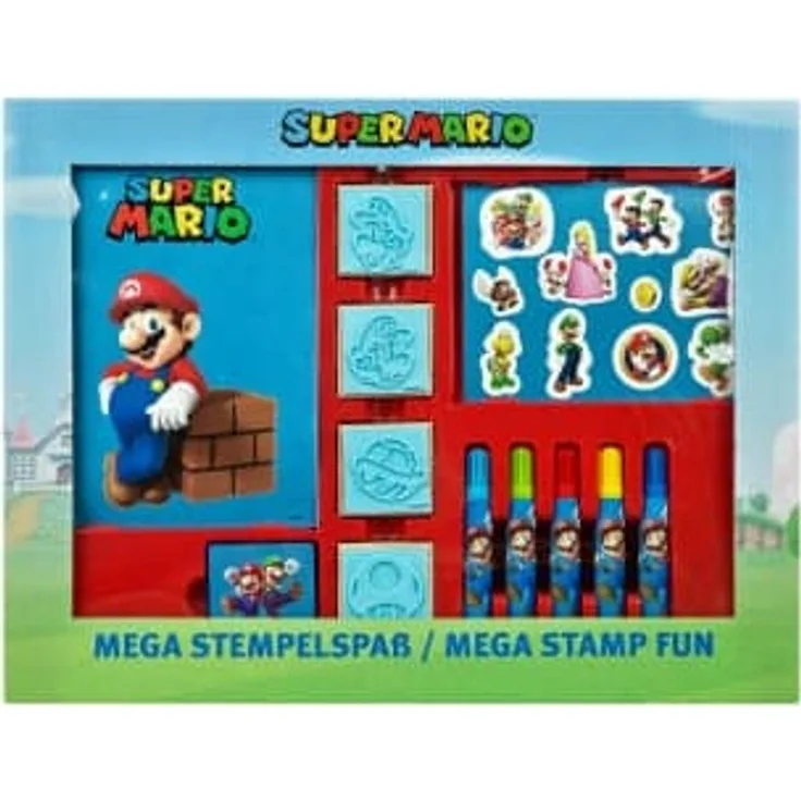Super Mario - Stempelset