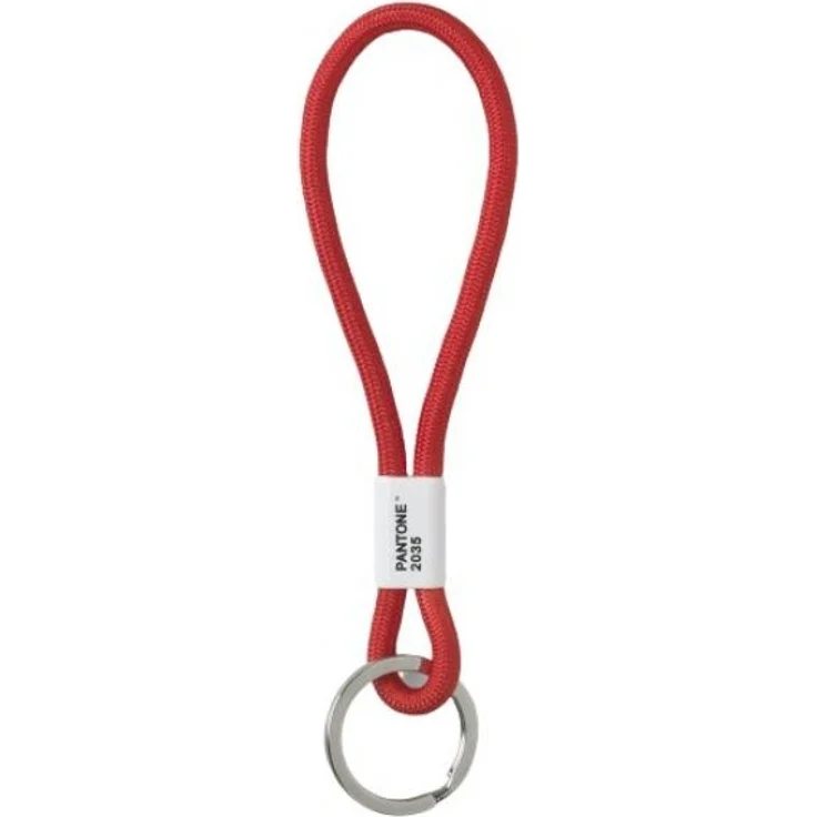 Pantone schlüsselanhänger 18 cm Nylon rot – Bild 2