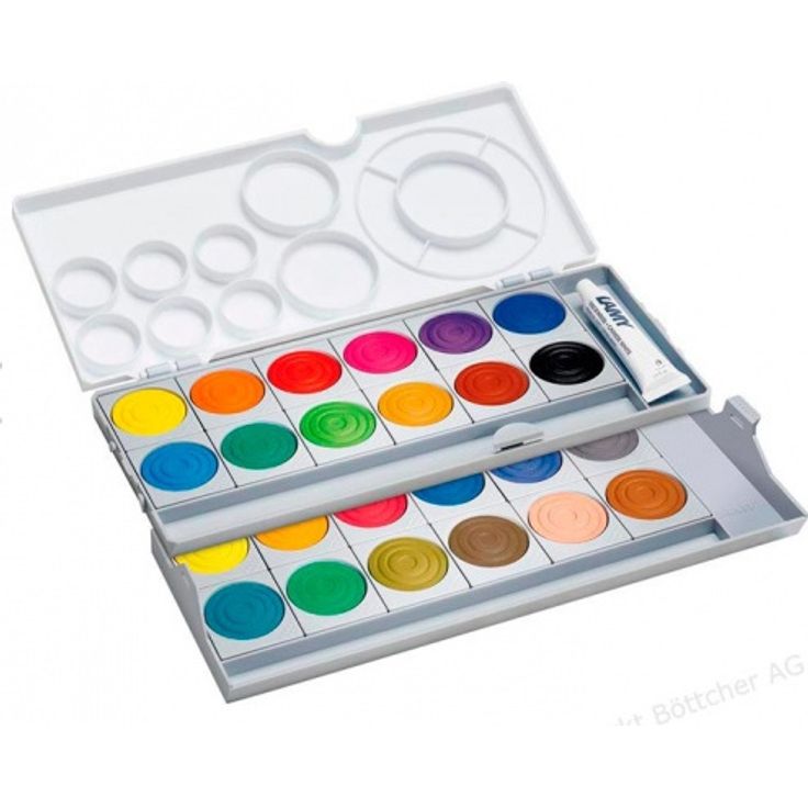LAMY Deckfarbkasten Aquaplus 24er blau 1222001 - Preisvergleich