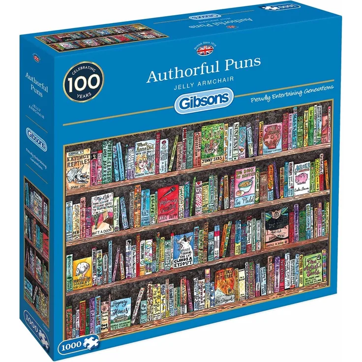 Gibsons Authorful Puns Puzzle (1000 Teile)