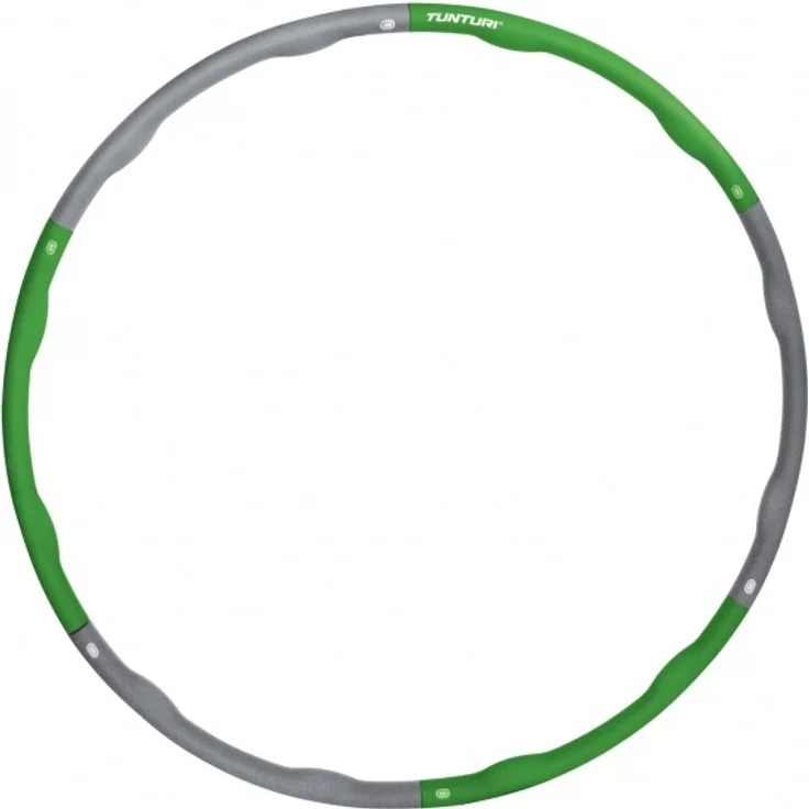 Hula-Reifen 1,8 Kg Grün/Grau – Bild 1
