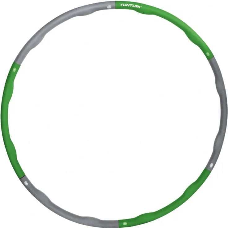 Hula-Reifen 1,8 Kg Grün/Grau