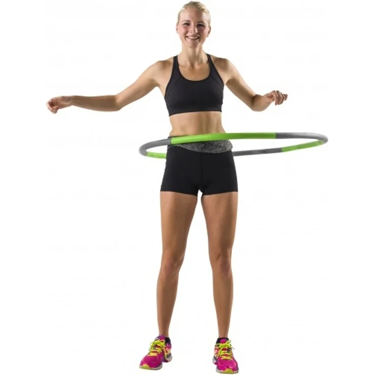 Hula-Reifen 1,8 Kg Grün/Grau – Bild 3
