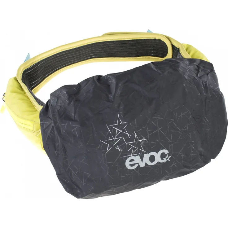 Evoc Raincover Hip Pack - M - Schwarz.