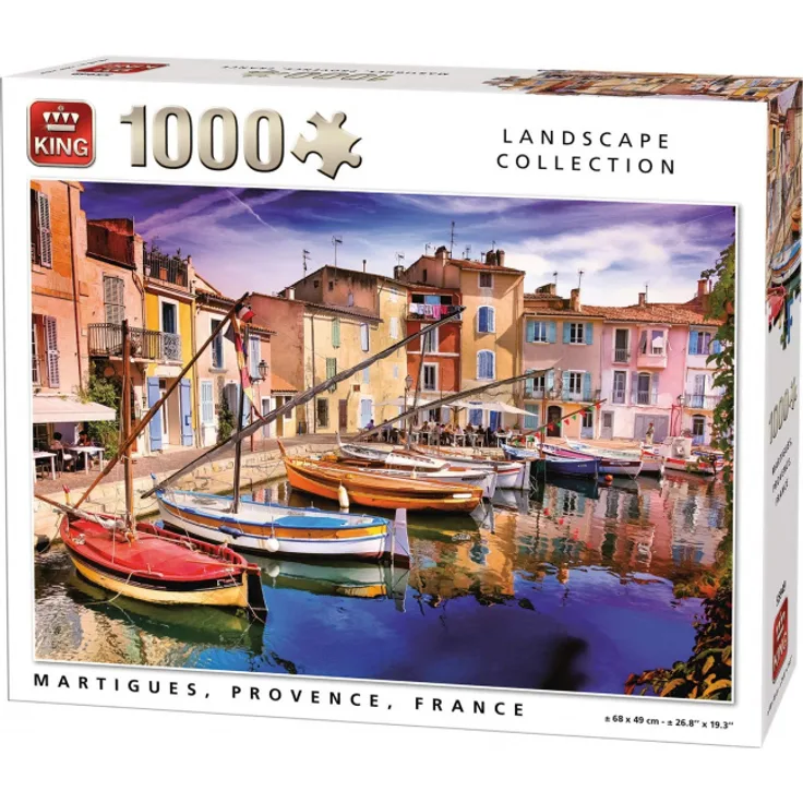 Puzzle Martigues 68 x 49 cm Karton 1000 Teile